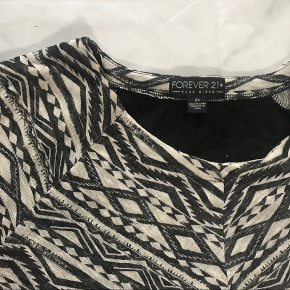 🔸3/30$🔸 Forever 21 + 2X Knit Sweater - Picture 2 of 2